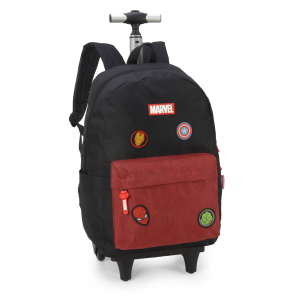 Mochila c/ Rodinhas Marvel Comics | Luxcel