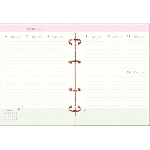 Planner Argolado Colegial Soho 2025 | Tilibra