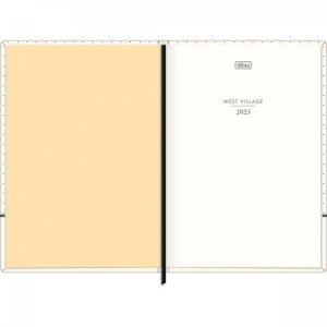 Planner Costurado M6 14,5 X 20,5 CM 90G West Village 2025 | Tilibra