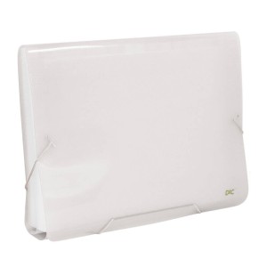 Pasta Sanfonada A4 com 31 Divisórias Transparente | Dac