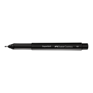 Caneta Super Soft Pen 1.0 Preto | Faber Castell