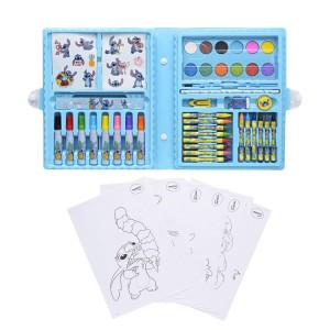 Maleta de Pintura 64 itens Stitch | Molin
