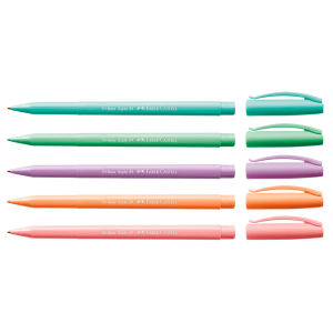 Caneta Trilux Style Colors C/ 5 Cores | Faber Castell