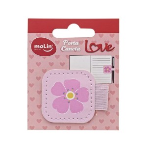 Clipe Porta Canetas Flowers| Molin