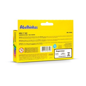 Giz de Cera Meu 1° Giz 6 Cores | Acrilex