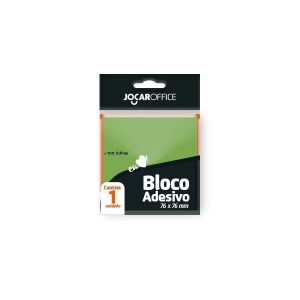 Bloco Adesivo Verde 76Mmx76Mm 100 folhas | Jocar