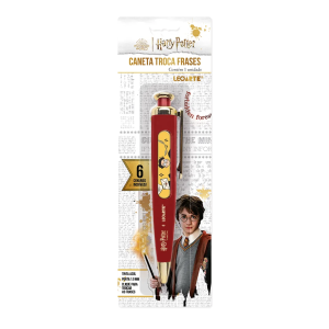 Caneta Esferográfica Troca Frases Harry Potter| Leonora
