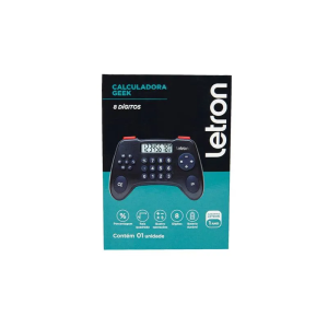 Calculadora 8 Dígitos Geek Controle | Letron
