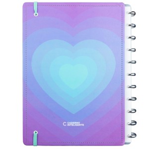 Caderno Inteligente Grande Silver Love | Caderno Iinteligente