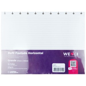 Refil Pautado A5 My Frame 120g | Caderno Inteligente