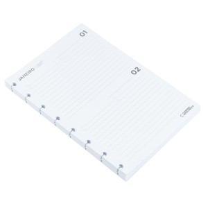 Refil Agenda Intelgente A5 90g | Caderno Inteligente