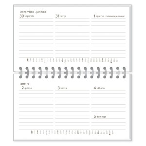 Agenda Semanal Mini Campestre | Fina Ideia