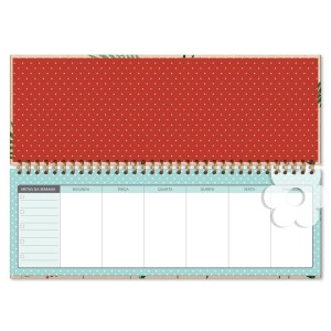 Planner Organizador Semanal Love Garden | Fina Ideia