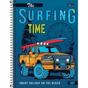 Caderno Universitário 1 Matéria Hit Masculino 80 Folhas | Tilibra