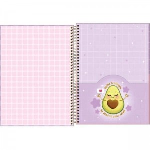 Caderno Universitário 1 Matéria Abacute 80 Folhas | Tilibra