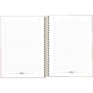 Caderno Universitário 1 Matéria Happy 80 Folhas | Tilibra