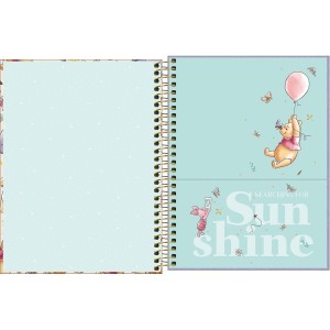 Caderno Colegial 1 Matéria Pooh 80 Folhas | Tilibra