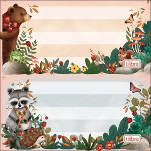 Etiqueta Escolar Adesiva Loveland | Tilibra