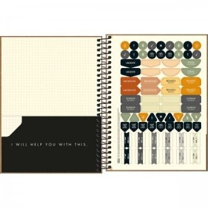 Planner Espiral M7 Kraftwork 2026 | Tilibra