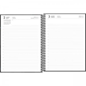 Agenda Executiva Espiral Diária M9 Spot 2026 | Tilibra