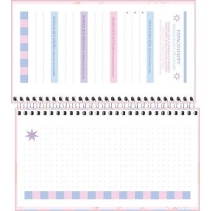 Agenda Espiral Semanal M2 Happy 2026 | Tilibra