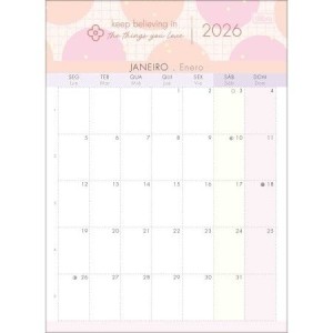 Calendário Planner de Mesa Soho 2026 | Tilibra