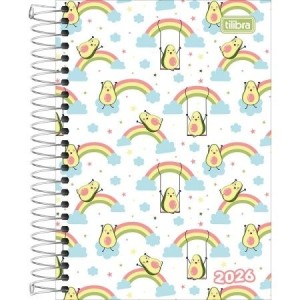 Agenda Espiral Diária M5 Spice Feminina 2026 | Tilibra