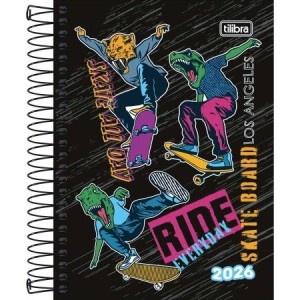 Agenda Espiral Diária M3 Spice Masculina 2026 | Tilibra