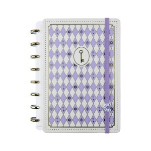 Caderno Inteligente A5 Isa Akkari Purple Key | Caderno Inteligente