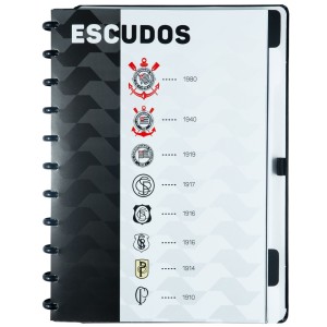 Caderno Inteligente Grande Corinthians Fiel | Caderno Inteligente