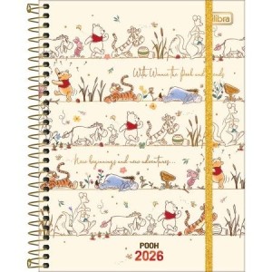 Planner Espiral M7 Pooh 2026 | Tilibra