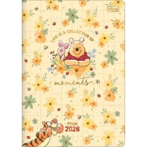 Planner Grampeado M7 Pooh 90g 2026 | Tilibra