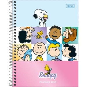 Planner Espiral M7 Snoopy 2026 | Tilibra