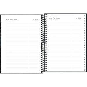 Índice Telefônico 13,9 x 21,0 de Mesa 39 Folhas Phone Colors | Tilibra