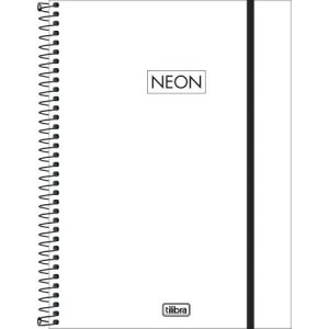 Caderno Universitário 1 Matéria Neon Fit Masculino 80 Folhas | Tilibra