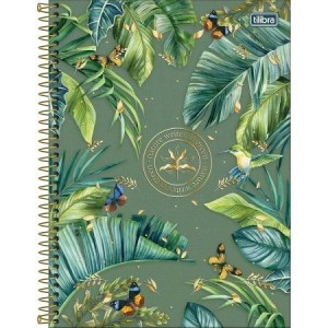 Caderno Universitário 10 Matérias Naturalis 160 Folhas | Tilibra