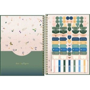 Caderno Universitário 10 Matérias Naturalis 160 Folhas | Tilibra