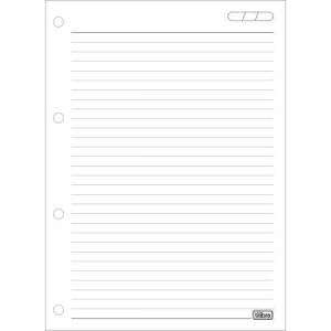 Refil para Caderno Argolado Universitário 80 Folhas 90g | Tilibra