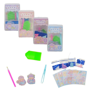 Kit Pintura Diamante Chaveiro