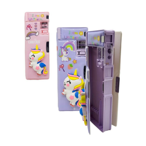 Estojo Automático Retrô Unicórnio