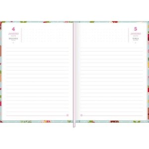 Agenda Costurada Diária M4 Charme 2027 | Tilibra