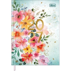 Agenda Costurada Diária M4 Feminine 2027 | Tilibra