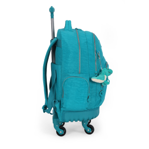 Mochila C/ 4 Rodas 360º Mc47157Up Verde Tifanny Crinkle | Up4you