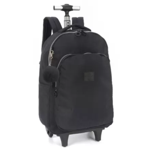 Mochila C/ Rodas MC51610 Preto Crinkle | Up4you