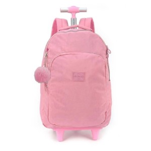 Mochila C/ Rodas MC51610UP Rosa BB Crinkle | Up4you