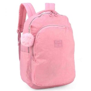 Mochila de Costas MS46466UP Rosa BB Crinkle | Up4you